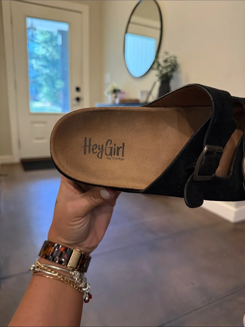 Platform sandals size 10